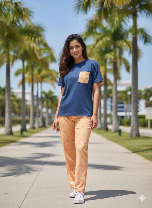 High quality soft Cotton jersey - Night suits by TZ Store