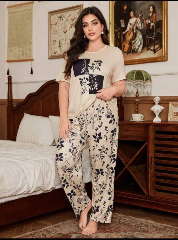High quality soft Cotton jersey - Night suits by TZ Store
