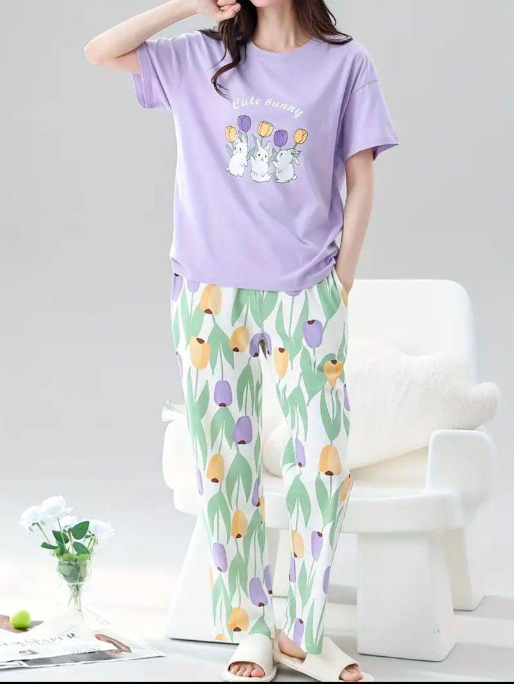 High quality soft Cotton jersey - Night suits by TZ Store