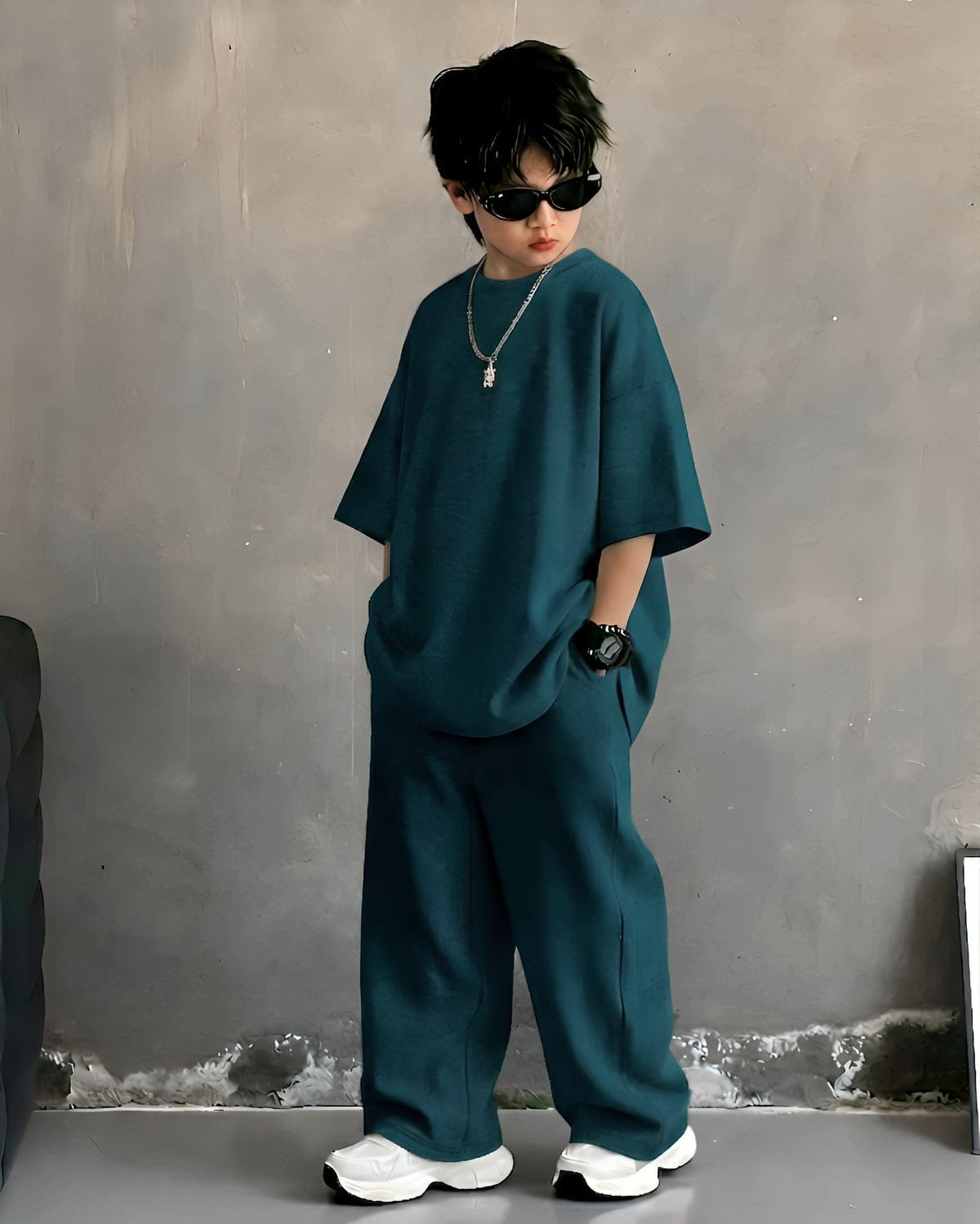 High quality soft Cotton jersey - Baggy Style T.shirts Trauser for kids