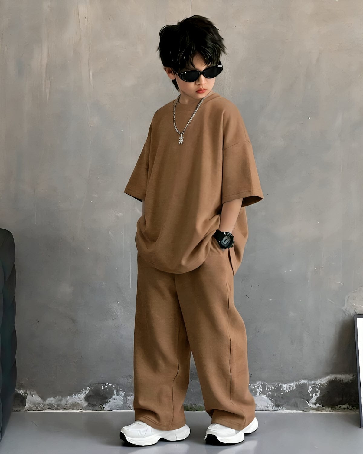 High quality soft Cotton jersey - Baggy Style T.shirts Trauser for kids