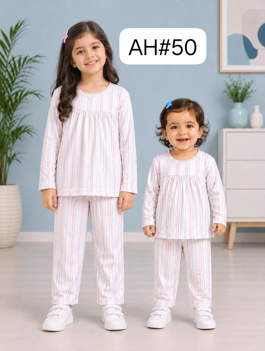High quality soft Cotton - Soft Comfortable Pajama set for kids