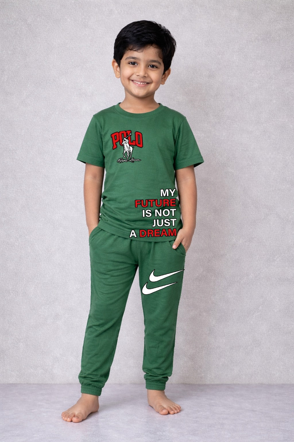 High Quality soft cotton jersey - Kids T.Shirt & Trauser